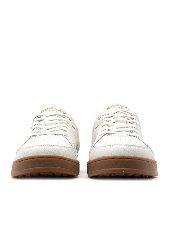 Replay Smash Sneakers Λευκό
