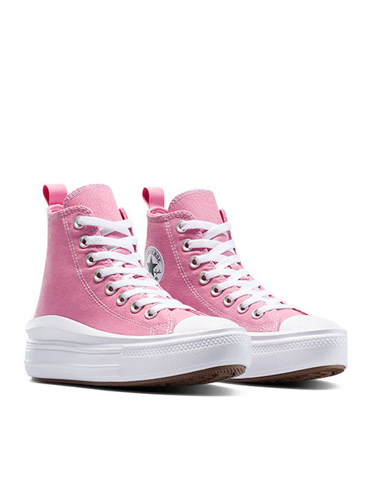 Chuck Taylor All Star Move Kinder Sneaker Hoch Rosa