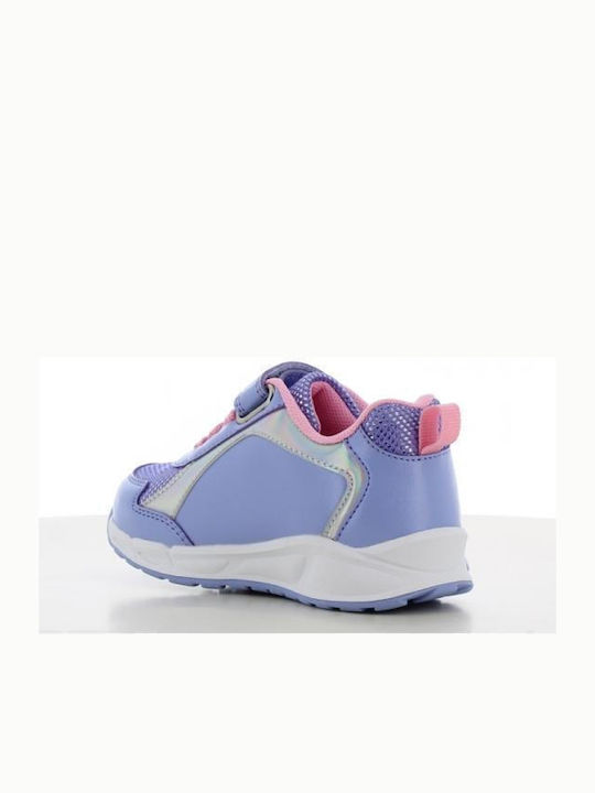 Stitch Kids Sneakers with Scratch & Lights Purple