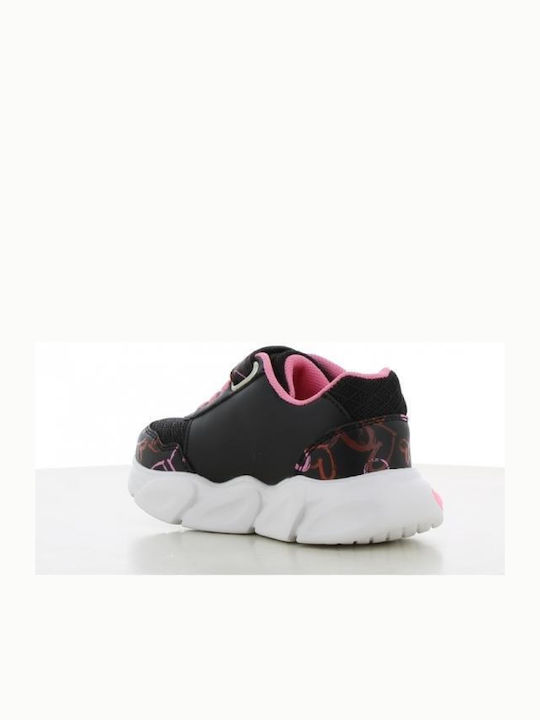 Minnie Mouse Kids Sneakers with Scratch Black