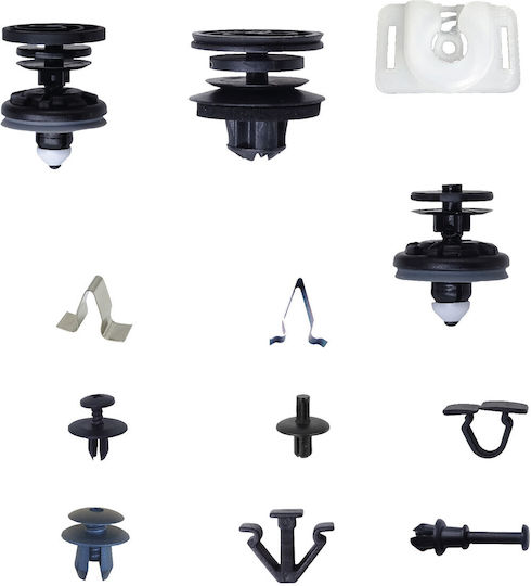 Clips Fasteners Dedicated Vw Set 286 Pcs