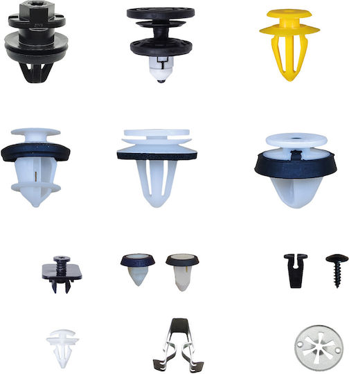 Clips Fasteners Dedicated Vw Set 286 Pcs