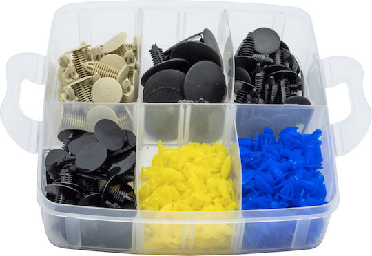 Set Automotive Clips Clamps Pins 500 Pieces Installation Tools
