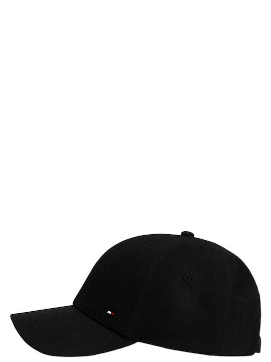 Ανδρικό Καπέλο Tommy Hilfiger Th Rwb 6 Panel Melton Cap Black Am0am13584-bds