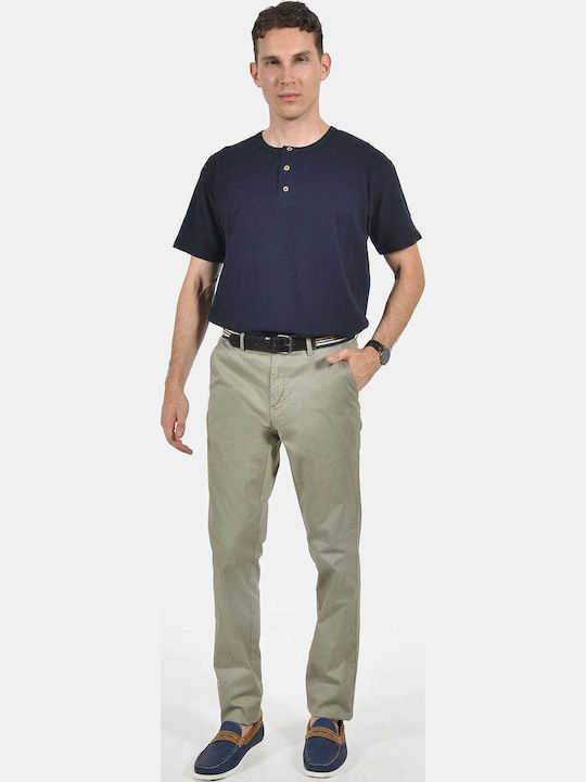 Trousers Chino Elastic Khaki