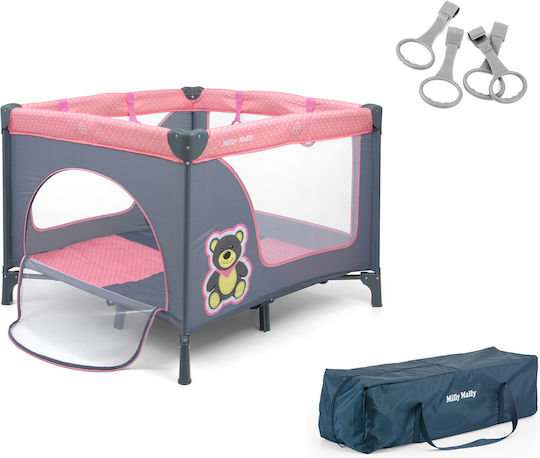 Milly Mally Laufstall Rosa 100x100cm