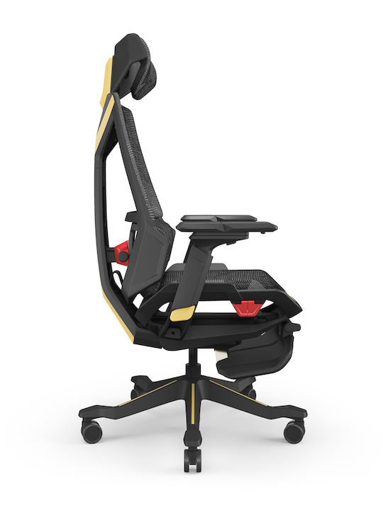 THESIS Bloodragon Office Chair with Recline Gold Grey