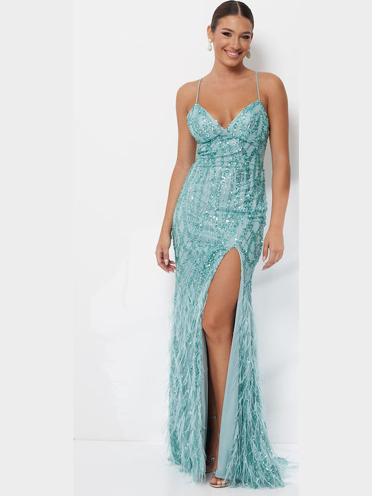 Maxi Abendkleid Türkis