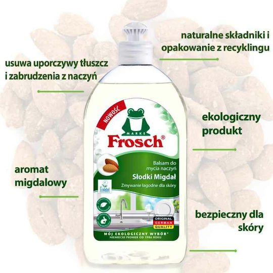 Frosch Dishwashing Liquid Balm Sweet Almond 500ml