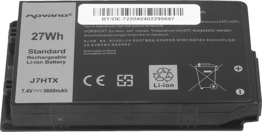 Battery J7htx Dell Latitude Rugged 7202 7212 7220