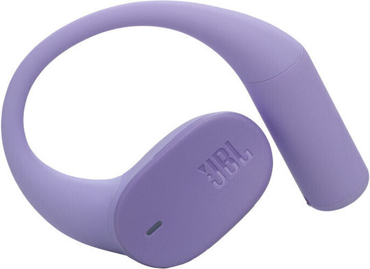 JBL Sense Lite Open Ear Bluetooth Handsfree Earphones with Sweat Resistance and Charging Case Purple