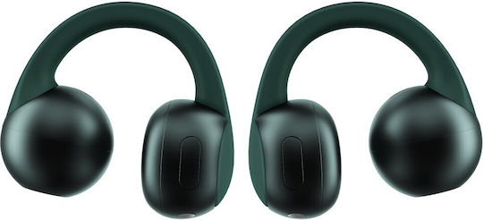Motorola Moto Buds Loop Bluetooth Handsfree Ακουστικά με Αντοχή στον Ιδρώτα και Θήκη Φόρτισης Πράσινα