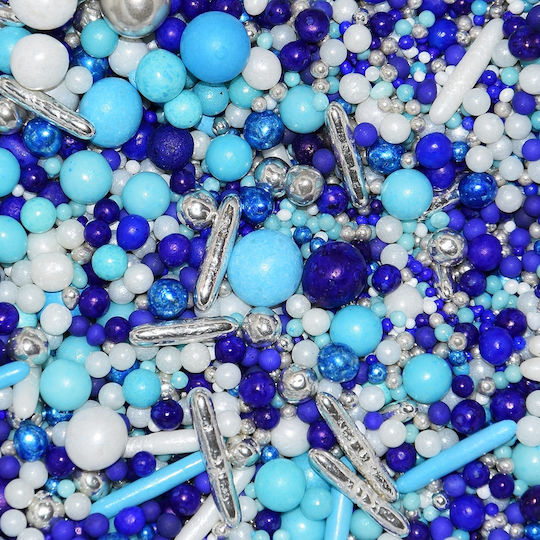 Cake Land Decorative Sprinkles Blue 50gr