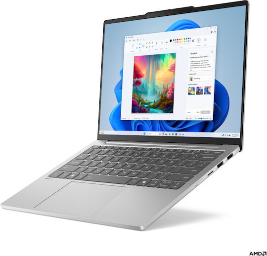 Lenovo IdeaPad Slim 5 13ARP10 13.3" IPS FHD+ (Ryzen 7-7735HS/16GB/1TB SSD/No OS) Gri Cloud (Tastatură Engleză Internațională)
