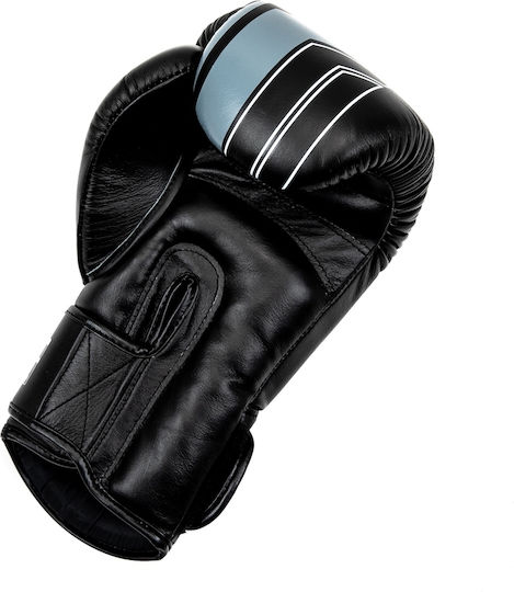 Booster Mănuși de Box din Piele pentru Competiție Negre