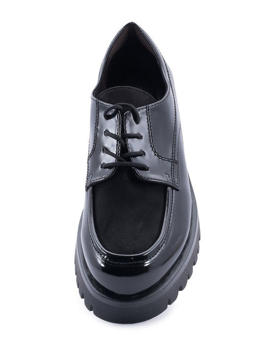 Damen Oxfords in Schwarz Farbe