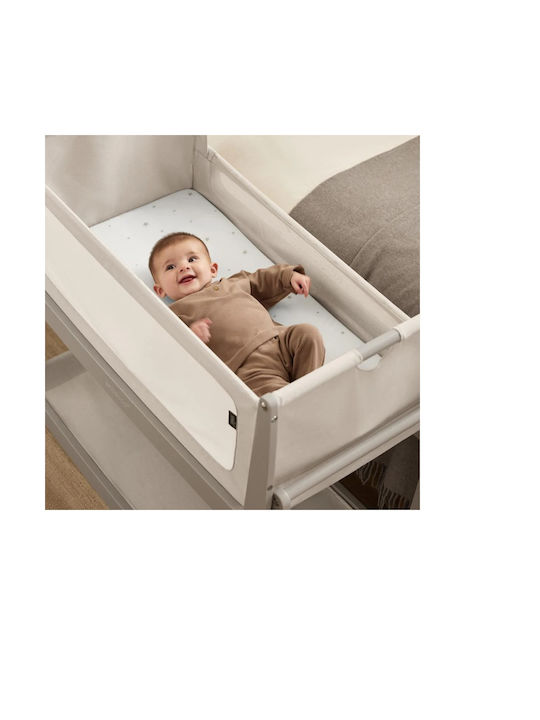 Snuz Set Baby Bettlaken Für Wiege Baumwolle Bunt 44x80cm 2Stück