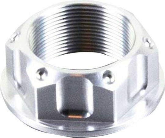 Pro Bolt Aluminum Handlebar Clamp Nut Ltyokeo20s Kawasaki Zzr 1400 Abs 12-20 Triumph Daytona 675 06-14 Silver
