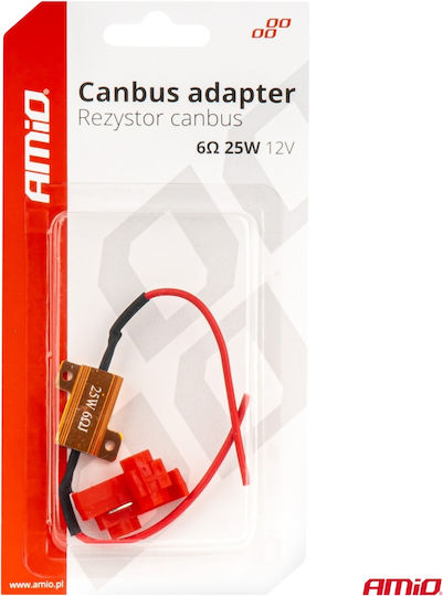 Резистор Canbus Led Крушки 6Ω 25W Amio-04092