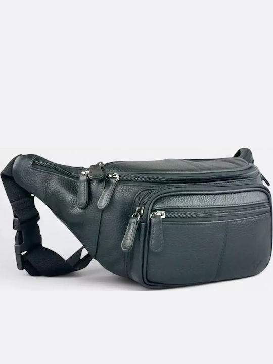 Herren Bum Bag Taille Schwarz