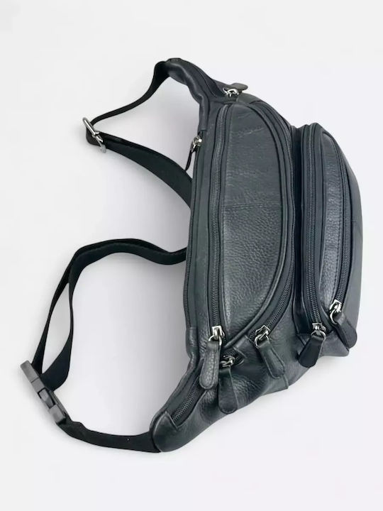Herren Bum Bag Taille Schwarz
