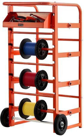 Vevor Wire Spool Rack 11 Rods Cable Caddy Industrial Electrical Retail Use