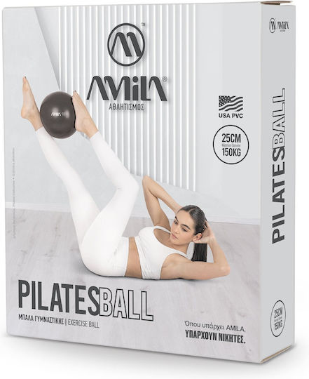 AMILA Mini Ball Pilates 25cm in Blue Color