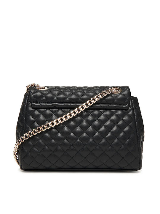 Convertible Damen Schulter- / Crossbody-Tasche Schwarz