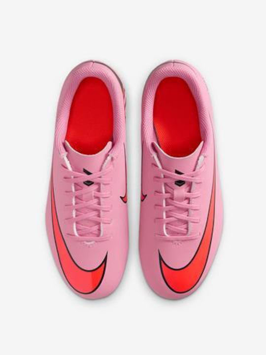 Mercurial Vapor 16 Club MG Kids Soccer Cleats Molded Pink