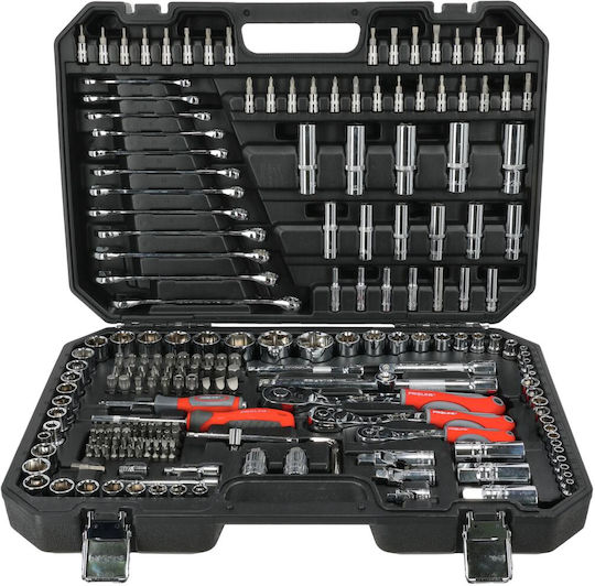 Proline Set de chei tubulare și clichet 1\2" & 3\8" & 1\4" 216buc