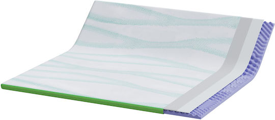 vidaXL Matratzentopper King Size Polyester 180x200x6cm
