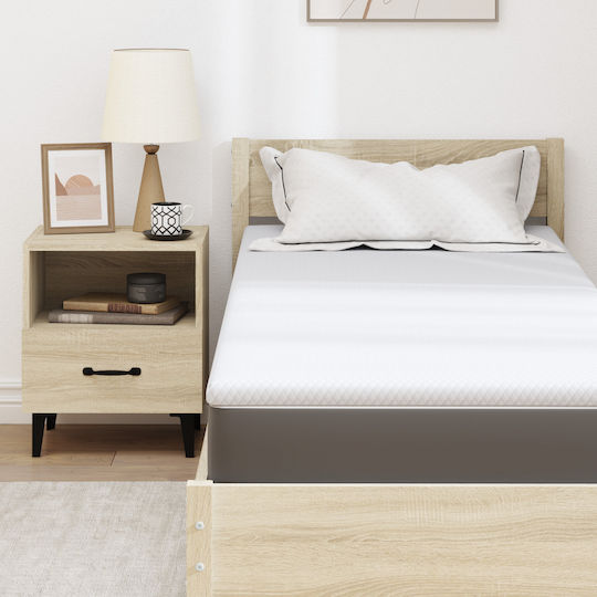 vidaXL Ανώστρωμα Μονό Polyester 80x200x3.5εκ.