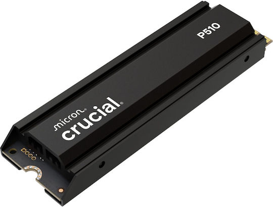 Crucial P510 SSD 2TB M.2 Type with PCI Express 5.0 Connection and Heatsink CT2000P510SSD5