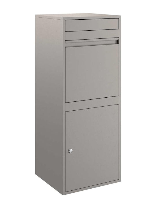 vidaXL Briefkasten Für Draußen Inox Rusty 41x38x103cm