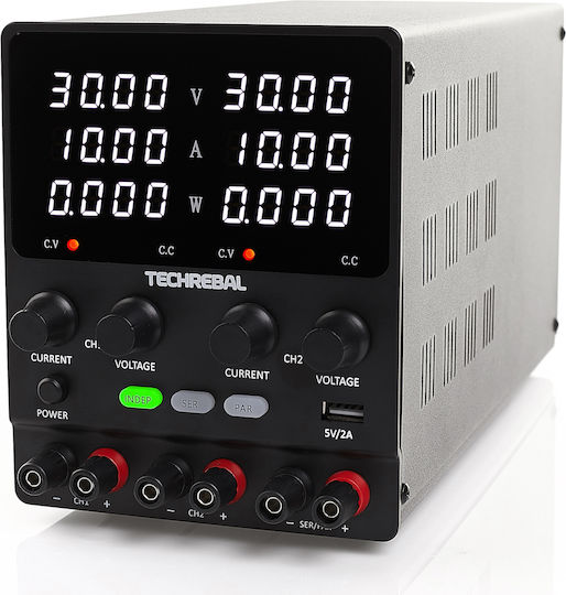 Laboratory-Stromversorgung Techrebal Sps-3010-2kd 30V 10A