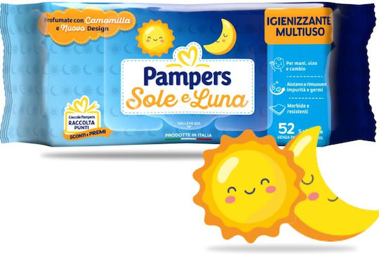 Pampers Babytücher ohne Alkohol & Parabene 40Stk