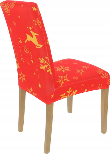 Ubieramy Meble Elastische Abdeckung für Stuhl Red 1Stück