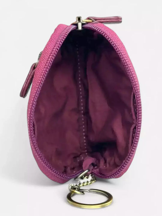 Titularul Cheii Din Piele Calfnero 8023w Violet