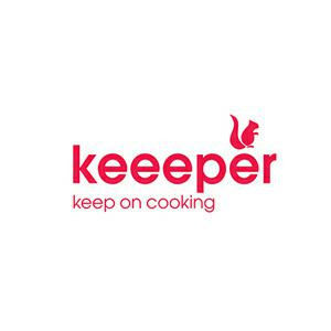 Keeeper Леген Кръгла 36x36x36см. Вместимост 9лт Зелена