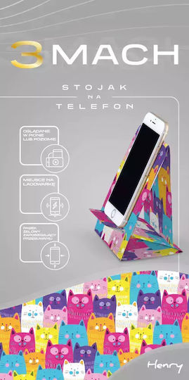 Suport de birou pentru telefon mobil în culoarea Multicolor