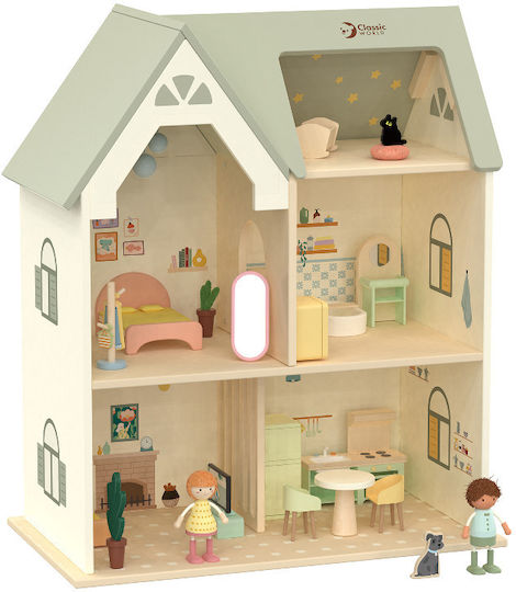Classic World Wooden Dollhouse