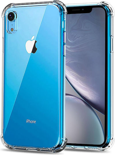 Husă Antișoc Iphone XR Transparent Silicon Husă Anti-cadere Colțuri Plastic Back Ishield Clar