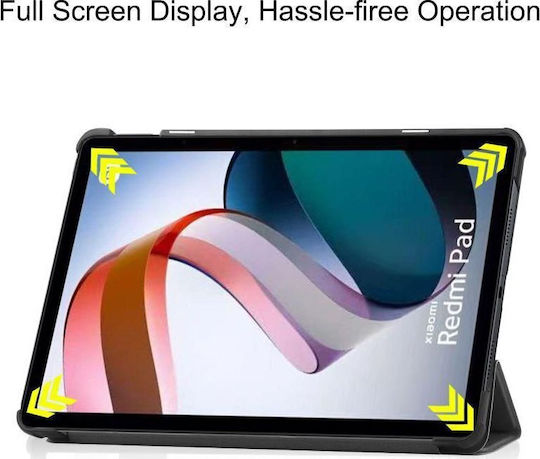 CoreParts Flip Cover Μαύρη (Xiaomi Redmi Pad 10.61 2022)