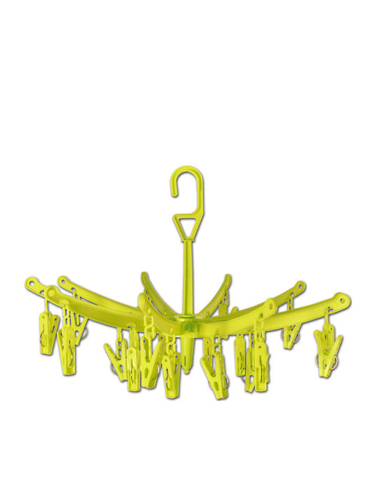 Rorets Plastic Folding Hanging Clothes Drying Rack