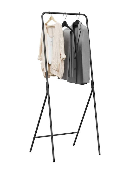 vidaXL vidaXL Kleiderständer aus Metall Schwarz 60x53x155cm