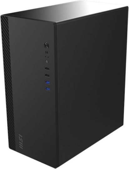 MSI PRO SHIELD M100P Midi Tower Κουτί Υπολογιστή Μαύρο