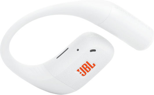 JBL Endurance Zone Offenes Ohr Bluetooth-Freisprecheinrichtung Kopfhörer mit Schweißresistenz und Ladeetui Weiß