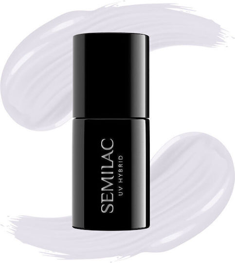 Semilac Semi-Permanent Nail Polish 384 Lavender Flowers 7ml 1pcs