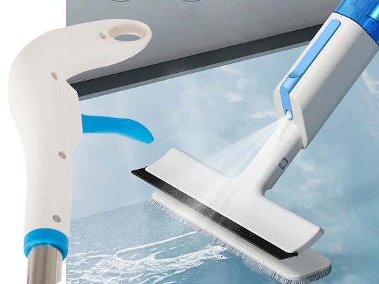 Spray Mop 2 in 1 – Floors Windows 3 Microfiber Cloths Window Cleaning Accessory 124cm White 10p