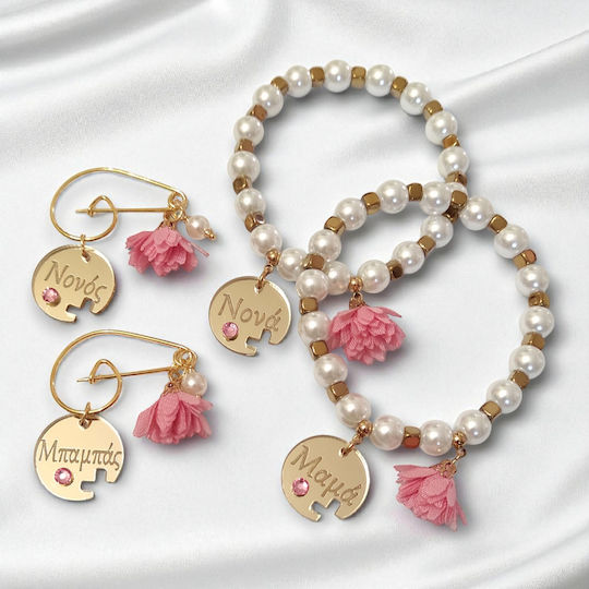 The Art of Beading Christening Charm Pin Metal Pink 1 Piece MARTYRIKA97a